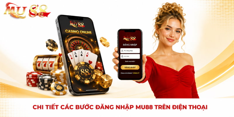 các bước đăng nhập mu88
