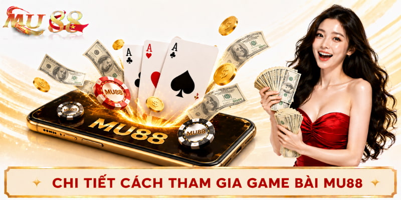 cách tham gia game bài mu88
